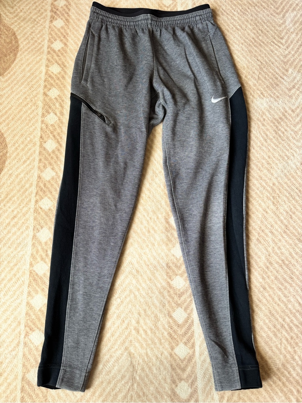 Nike Gray and Black men’s Dri-FIT Joggers